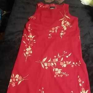 Sheer overlayed maxi dress